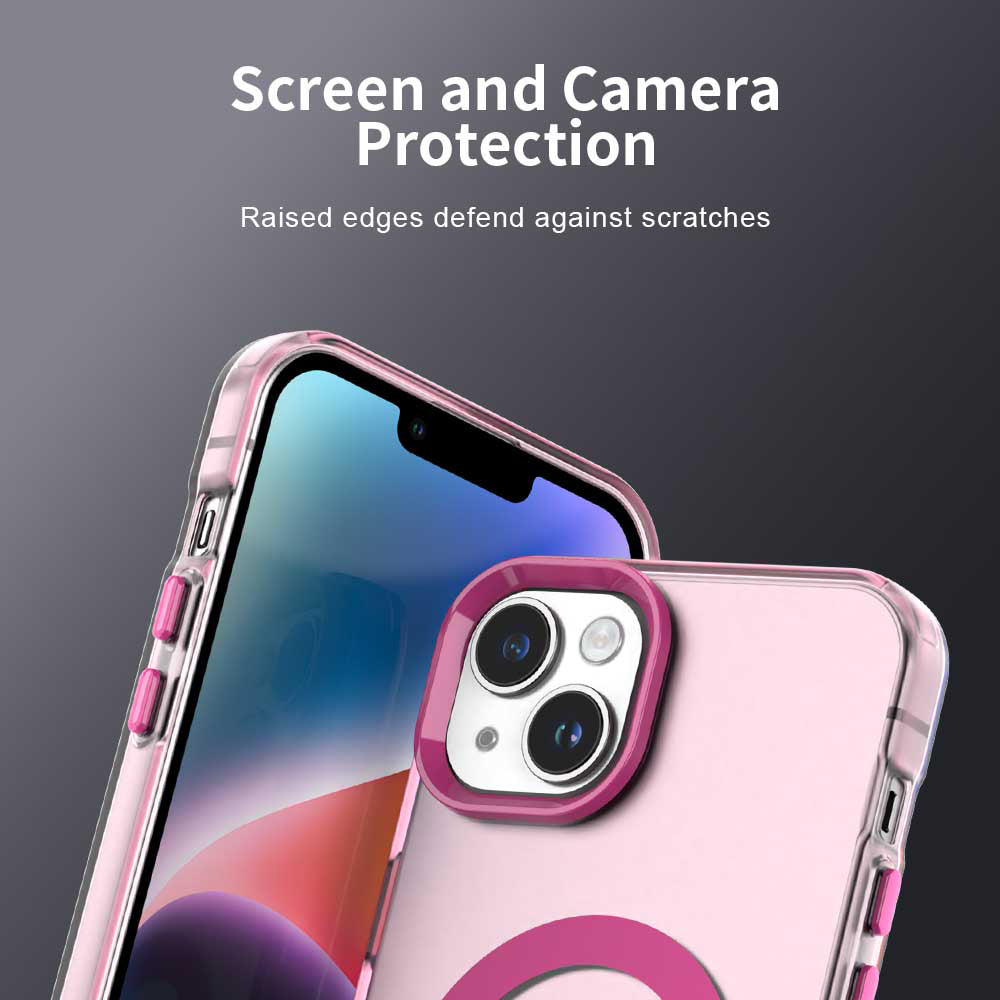 Θήκη MagSafe για Apple iPhone 14, Techsuit, CandyCase, Ροζ