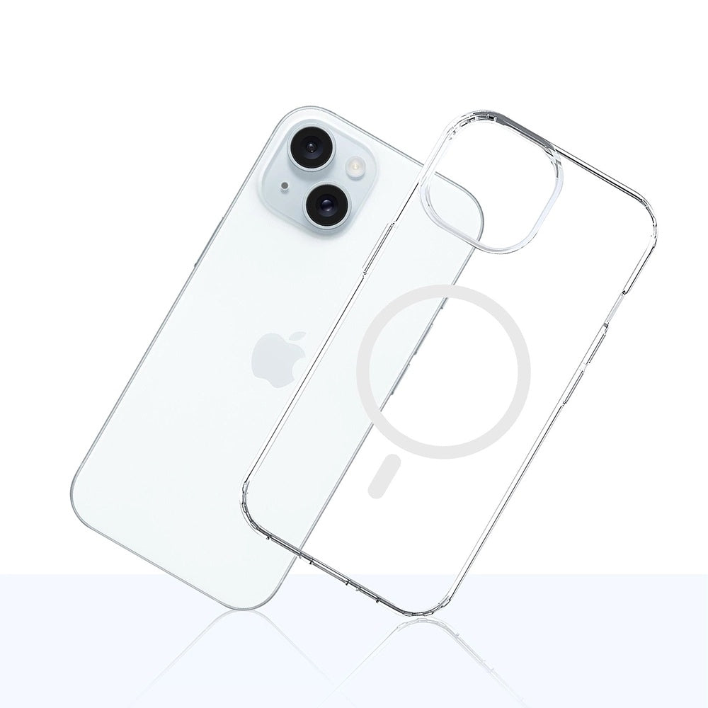 Θήκη MagSafe για Apple iPhone 15, 3MK, Armor MagCase, Διαφανής