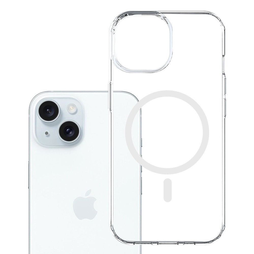 Θήκη MagSafe για Apple iPhone 15, 3MK, Armor MagCase, Διαφανής