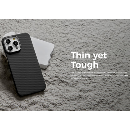 Θήκη MagSafe για Apple iPhone 15, Edizard, Air, Μαύρη