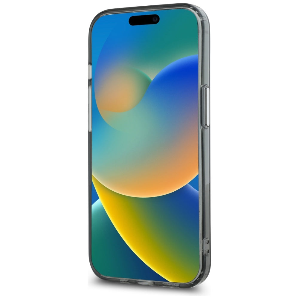 Θήκη MagSafe για Apple iPhone 15, Karl Lagerfeld, IML Monogram Karl & Choupette's Heads, Μαύρη