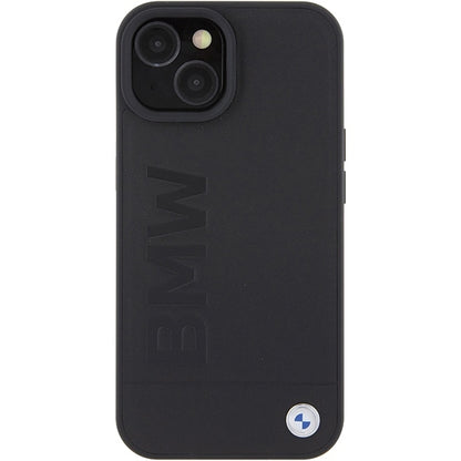 Θήκη MagSafe για Apple iPhone 15 Plus, BMW, Natural Hot Stamp, Μαύρη