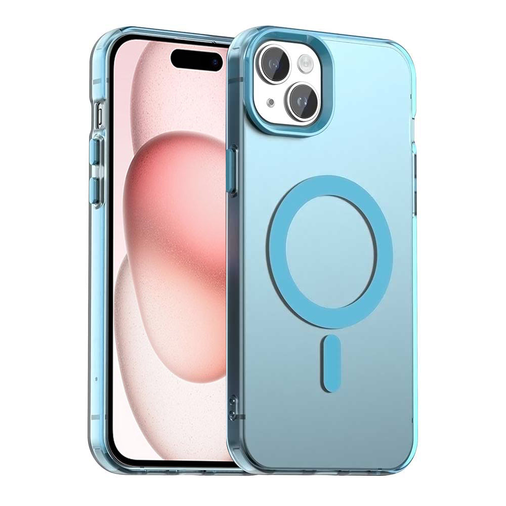 Θήκη MagSafe για Apple iPhone 15 Plus, Techsuit, CandyCase, Μπλε