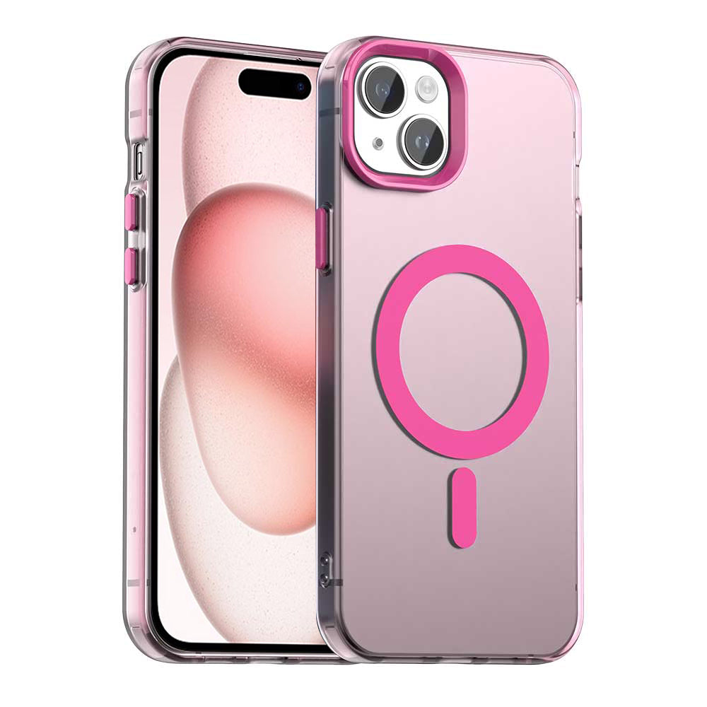 Θήκη MagSafe για Apple iPhone 15 Plus, Techsuit, CandyCase, Ροζ