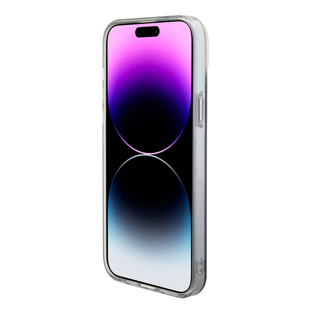 Θήκη MagSafe για Apple iPhone 15 Pro, Guess, IML Iridescent, Πολύχρωμη