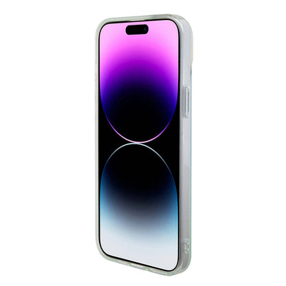 Θήκη MagSafe για Apple iPhone 15 Pro Max, Guess, IML Iridescent, Τυρκουάζ