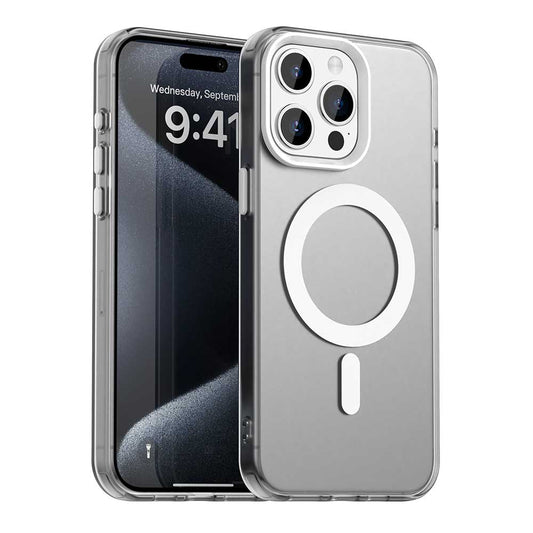 Θήκη MagSafe για Apple iPhone 15 Pro Max, Techsuit, CandyCase, Λευκό