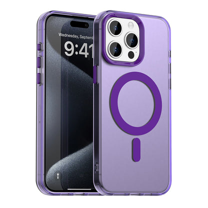 Θήκη MagSafe για Apple iPhone 15 Pro Max, Techsuit, CandyCase, Μωβ