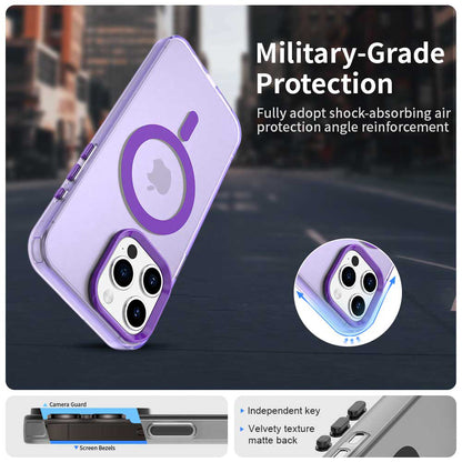 Θήκη MagSafe για Apple iPhone 15 Pro Max, Techsuit, CandyCase, Μωβ
