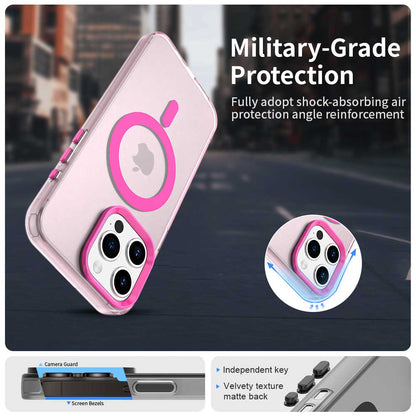 Θήκη MagSafe για Apple iPhone 15 Pro Max, Techsuit, CandyCase, Ροζ