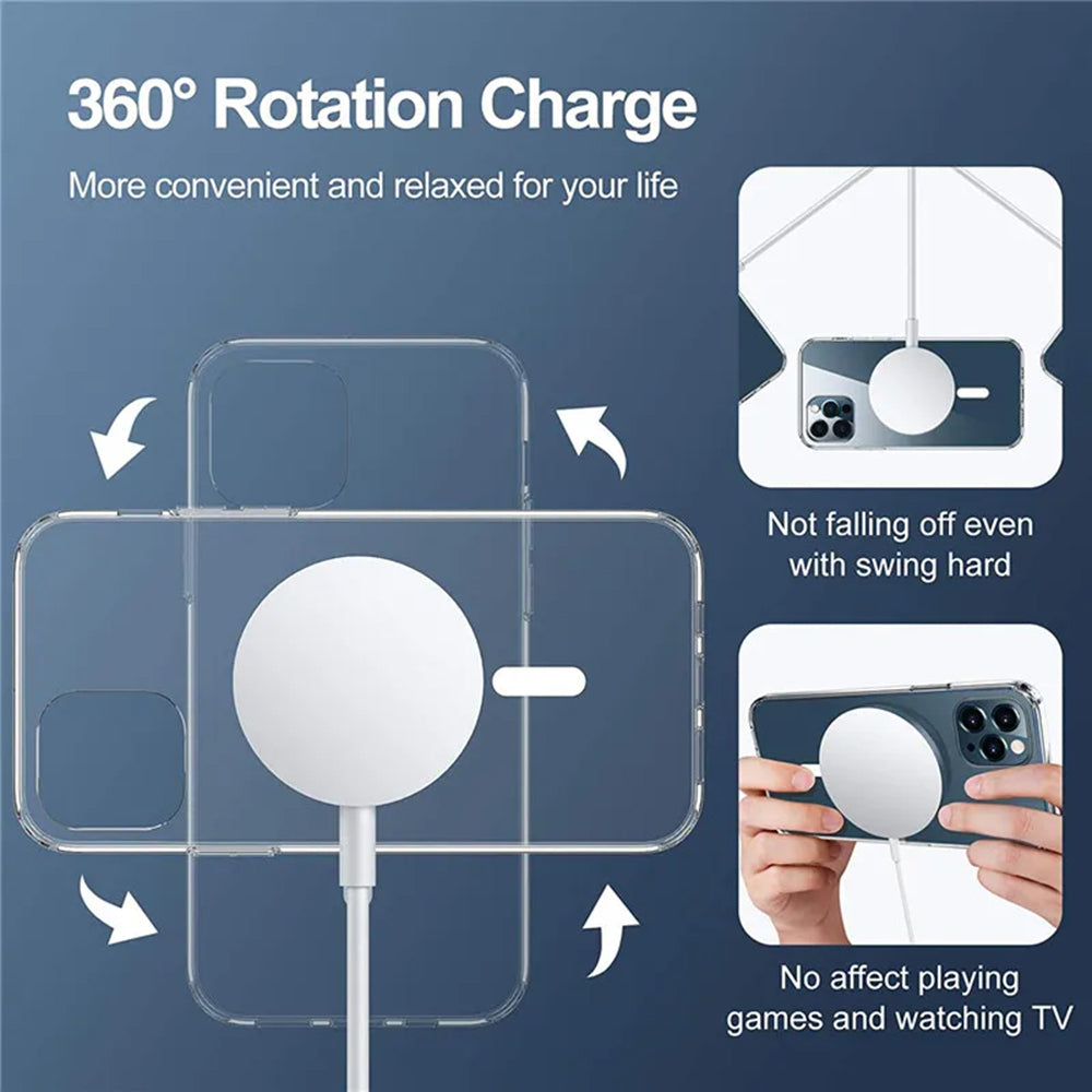 Θήκη MagSafe για Apple iPhone 15 Pro Max, Techsuit, Pro, Μαύρη