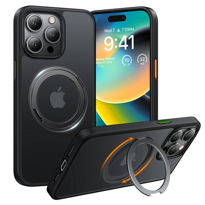 Θήκη MagSafe για Apple iPhone 15 Pro Max, Torras, Ostand Pro, Μαύρη
