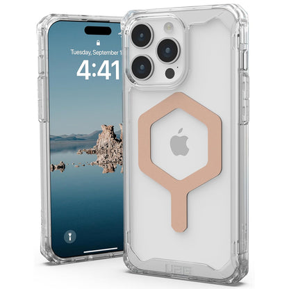 Θήκη MagSafe για Apple iPhone 15 Pro Max, Urban Armor Gear, Plyo, Ροζ Χρυσό