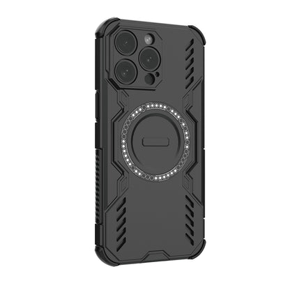 Θήκη MagSafe για Apple iPhone 15 Pro, Techsuit, ArmorMag, Μαύρη