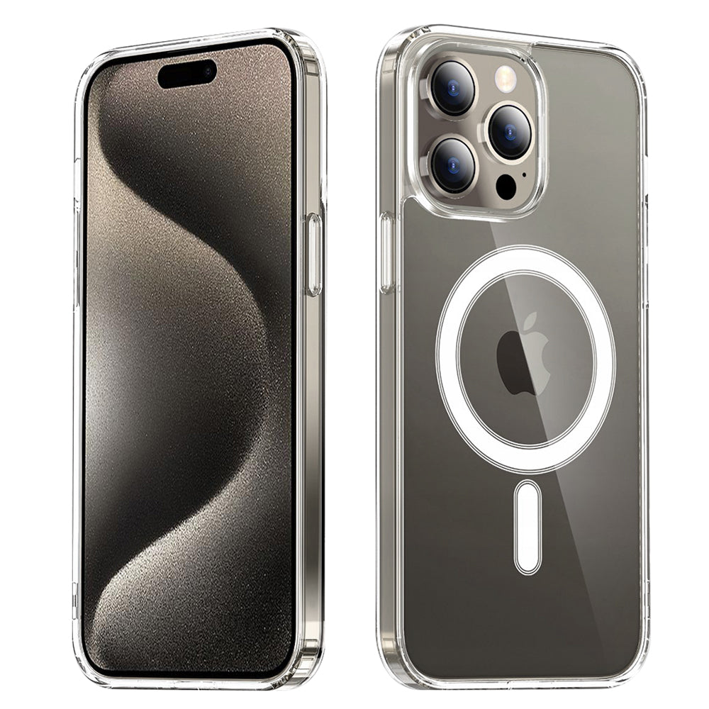 Θήκη MagSafe για Apple iPhone 15 Pro, Techsuit, Pro, Διαφανής