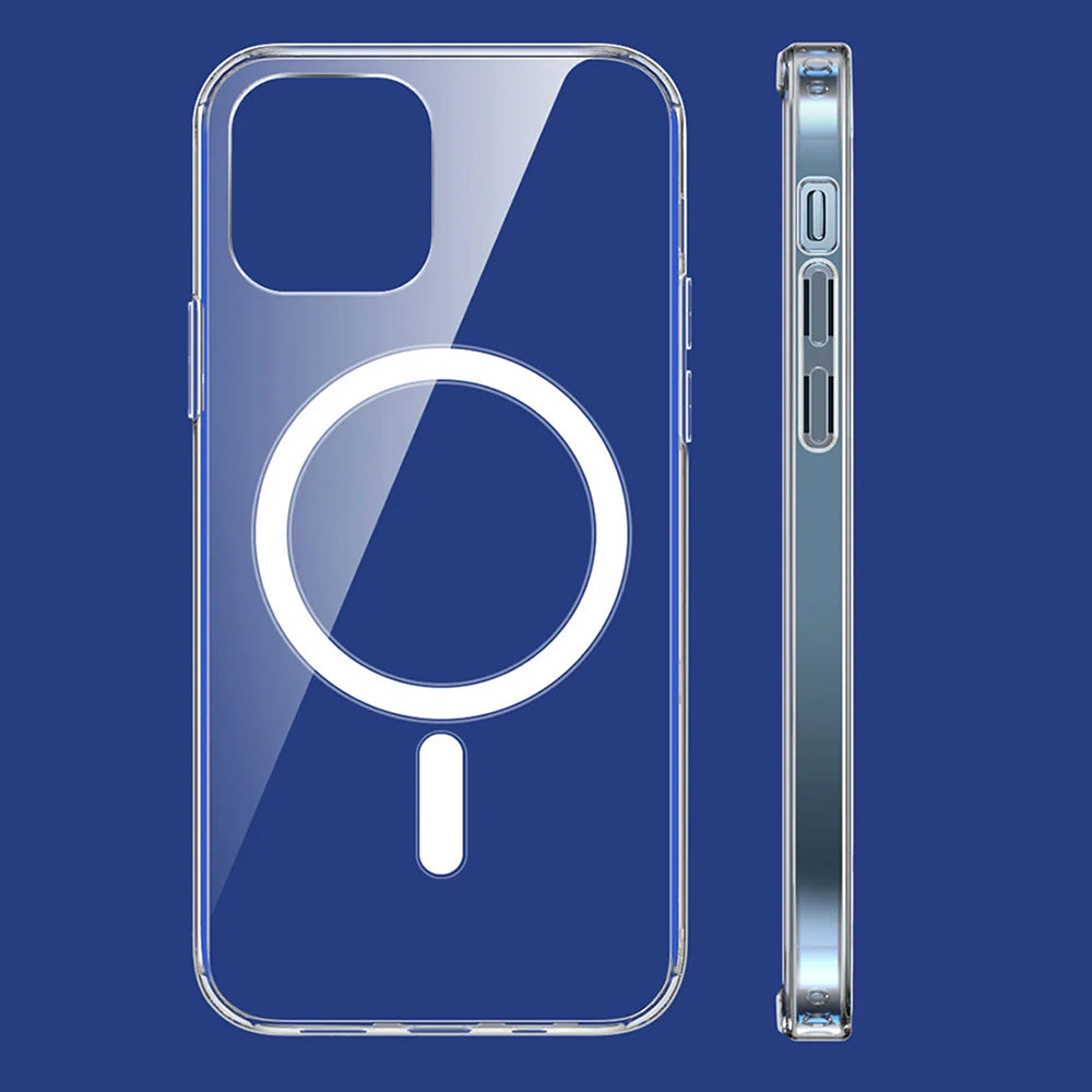 Θήκη MagSafe για Apple iPhone 15 Pro, Techsuit, Pro, Διαφανής