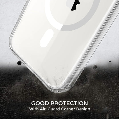 Θήκη MagSafe για Apple iPhone 15 Pro, Techsuit, Pro, Διαφανής