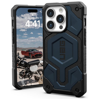 Θήκη MagSafe για Apple iPhone 15 Pro, Urban Armor Gear, Monarch Pro, Μπλε σκούρο