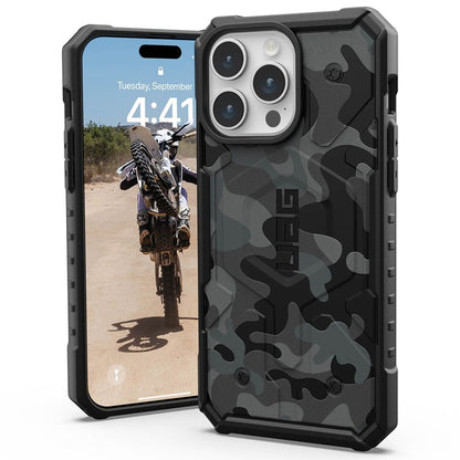 Θήκη MagSafe για Apple iPhone 15 Pro, Urban Armor Gear, Pathfinder SE Midnight Camo, Καμουφλάζ