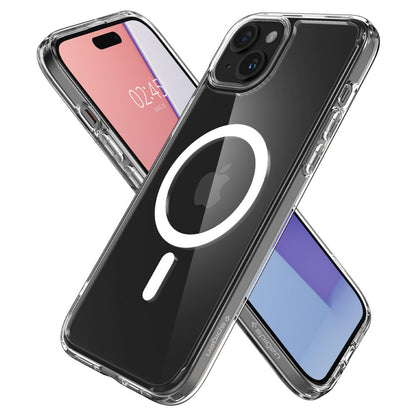 Θήκη MagSafe για Apple iPhone 15, Spigen, Ultra Hybrid, Λευκή ACS06802