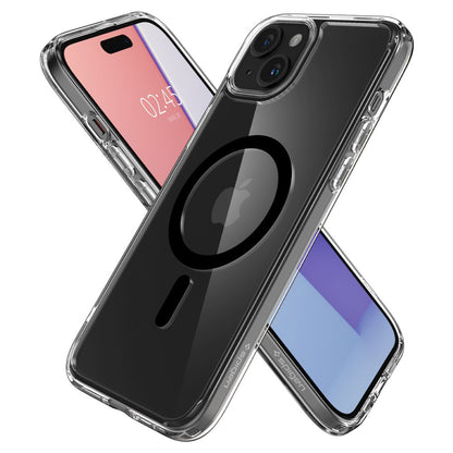 Θήκη MagSafe για Apple iPhone 15, Spigen, Ultra Hybrid, Μαύρη ACS06803