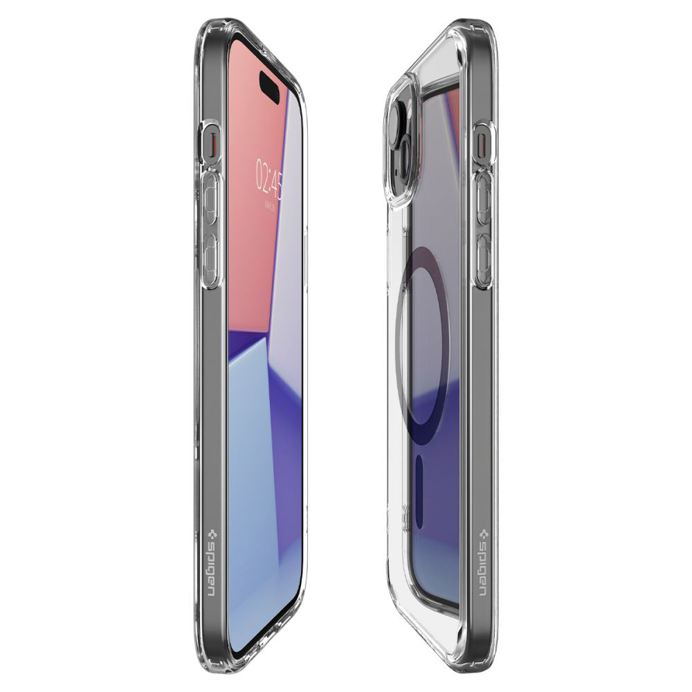 Θήκη MagSafe για Apple iPhone 15, Spigen, Ultra Hybrid, Μαύρη ACS06803