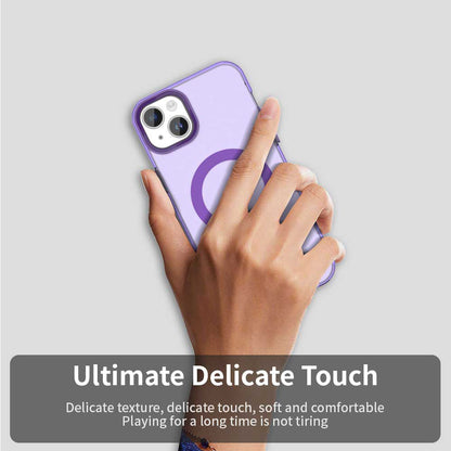 Θήκη MagSafe για Apple iPhone 15, Techsuit, CandyCase, Μωβ