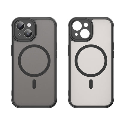 Θήκη MagSafe για Apple iPhone 15, Techsuit, HaloFrost II, Μαύρο