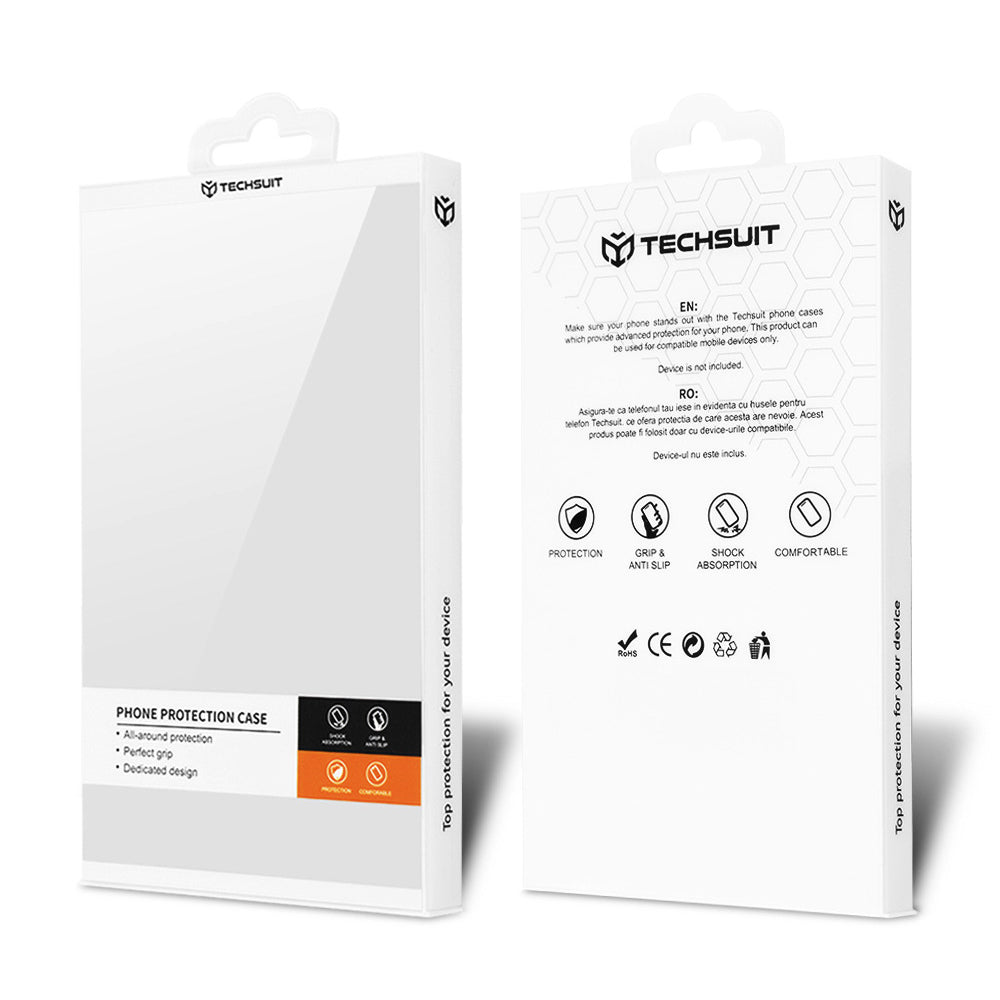 Θήκη MagSafe για Apple iPhone 15, Techsuit, Luxury Crystal, Ροζ