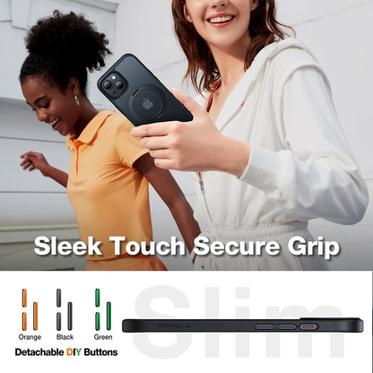 Θήκη MagSafe για Apple iPhone 15, Torras, Ostand Pro, Μαύρη