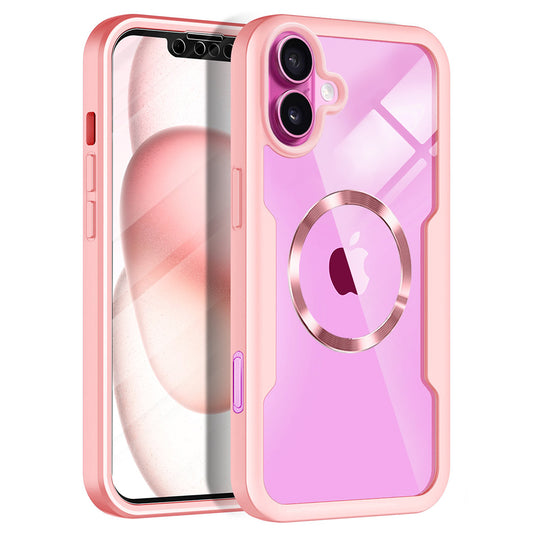 Θήκη MagSafe για Apple iPhone 16 Plus, Techsuit, ColorVerse 360, Ροζ