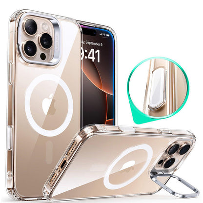 Θήκη MagSafe για Apple iPhone 16 Pro, ESR, Classic Hybrid Kickstand Slide, Διαφανής
