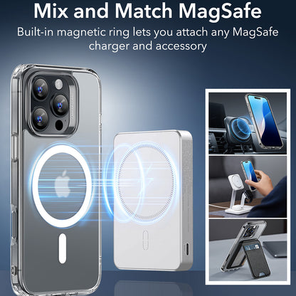 Θήκη MagSafe για Apple iPhone 16 Pro, ESR, Classic Hybrid, Διάφανη Ματ
