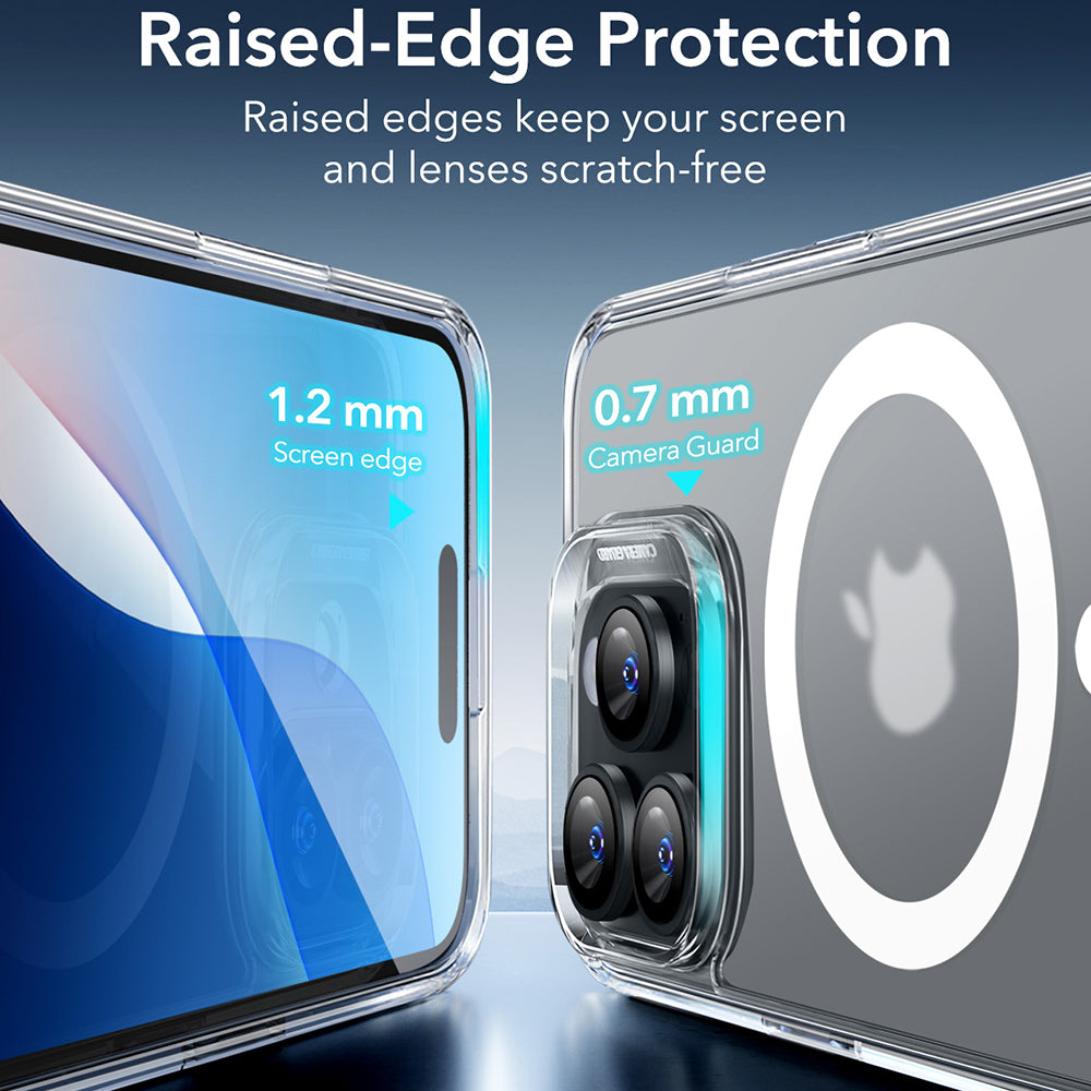 Θήκη MagSafe για Apple iPhone 16 Pro, ESR, Classic Hybrid, Διάφανη Ματ