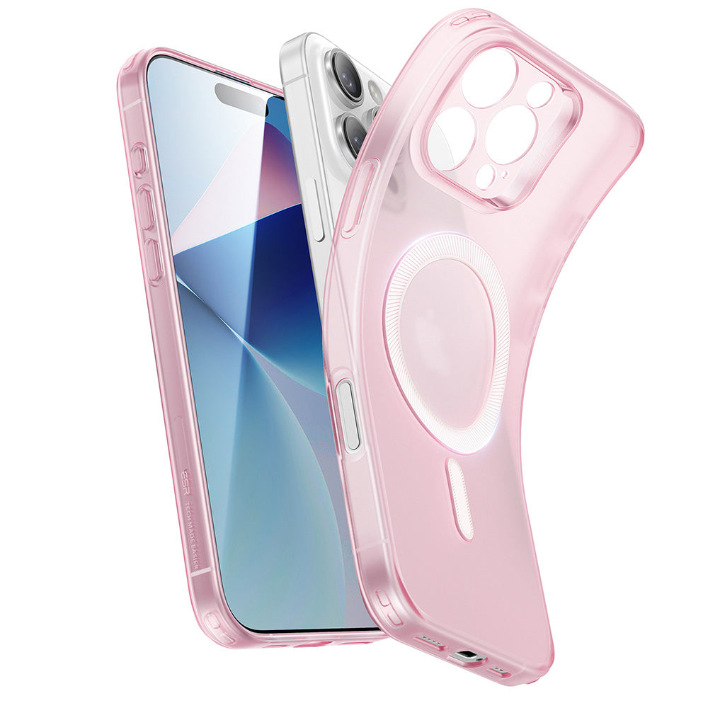 Θήκη MagSafe για Apple iPhone 16 Pro, ESR, Zero, Ροζ Σατέν