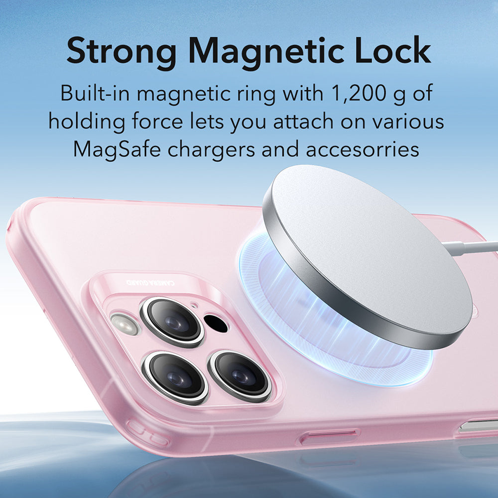 Θήκη MagSafe για Apple iPhone 16 Pro, ESR, Zero, Ροζ Σατέν