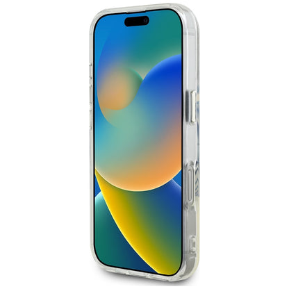 Θήκη MagSafe για Apple iPhone 16 Pro, Guess, IML Metal Colored Circle, Μαύρη