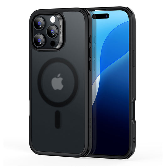 Θήκη MagSafe για Apple iPhone 16 Pro Max, ESR, Classic Hybrid, Μαύρο Σατινέ