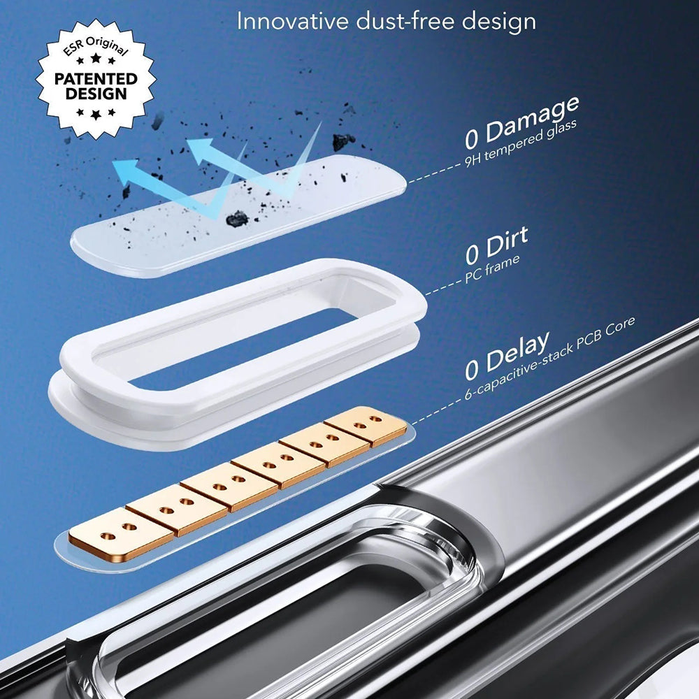 Θήκη MagSafe για Apple iPhone 16 Pro Max, ESR, Classic Hybrid Slide, Ματ Μαύρη