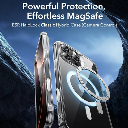 Θήκη MagSafe για Apple iPhone 16 Pro Max, ESR, Classic Hybrid Slide, Ματ Μαύρη