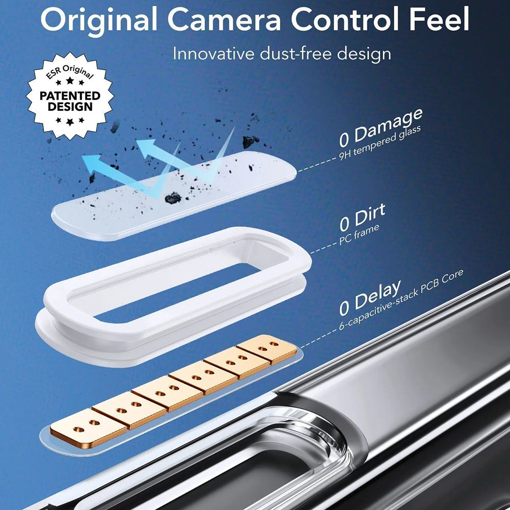 Θήκη MagSafe για Apple iPhone 16 Pro Max, ESR, Classic Hybrid Slide, Διαφανής