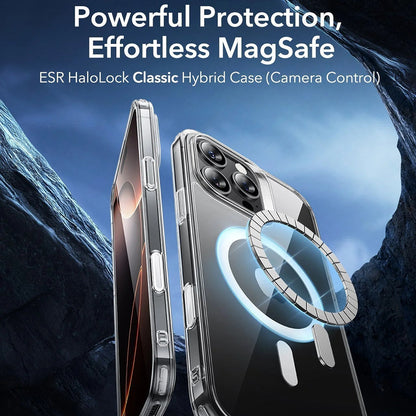 Θήκη MagSafe για Apple iPhone 16 Pro Max, ESR, Classic Hybrid Slide, Διαφανής