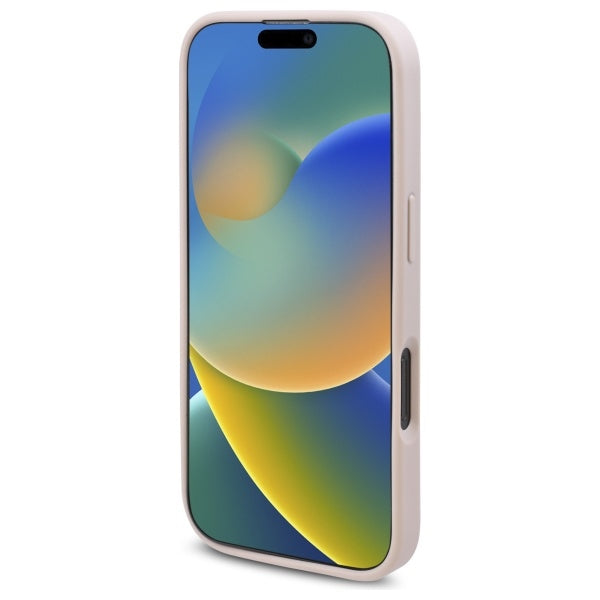 Θήκη MagSafe για Apple iPhone 16 Pro Max, Guess, 4G Flowers Print, Ροζ