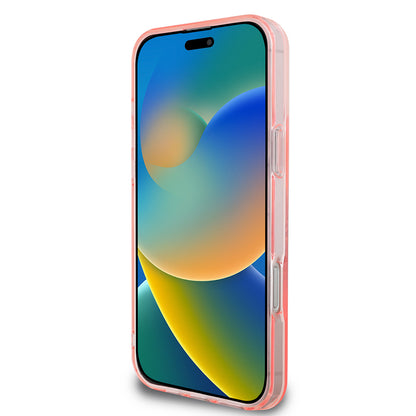 Θήκη MagSafe για Apple iPhone 16 Pro Max, Guess, IML Flowers Wreath, Ροζ