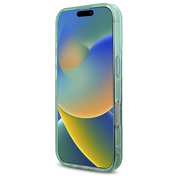 Θήκη MagSafe για Apple iPhone 16 Pro Max, Guess, IML Rhinestone, Πράσινη