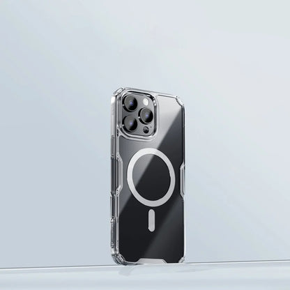 Θήκη MagSafe για Apple iPhone 16 Pro Max, Nillkin, Nature Pro, Διαφανής