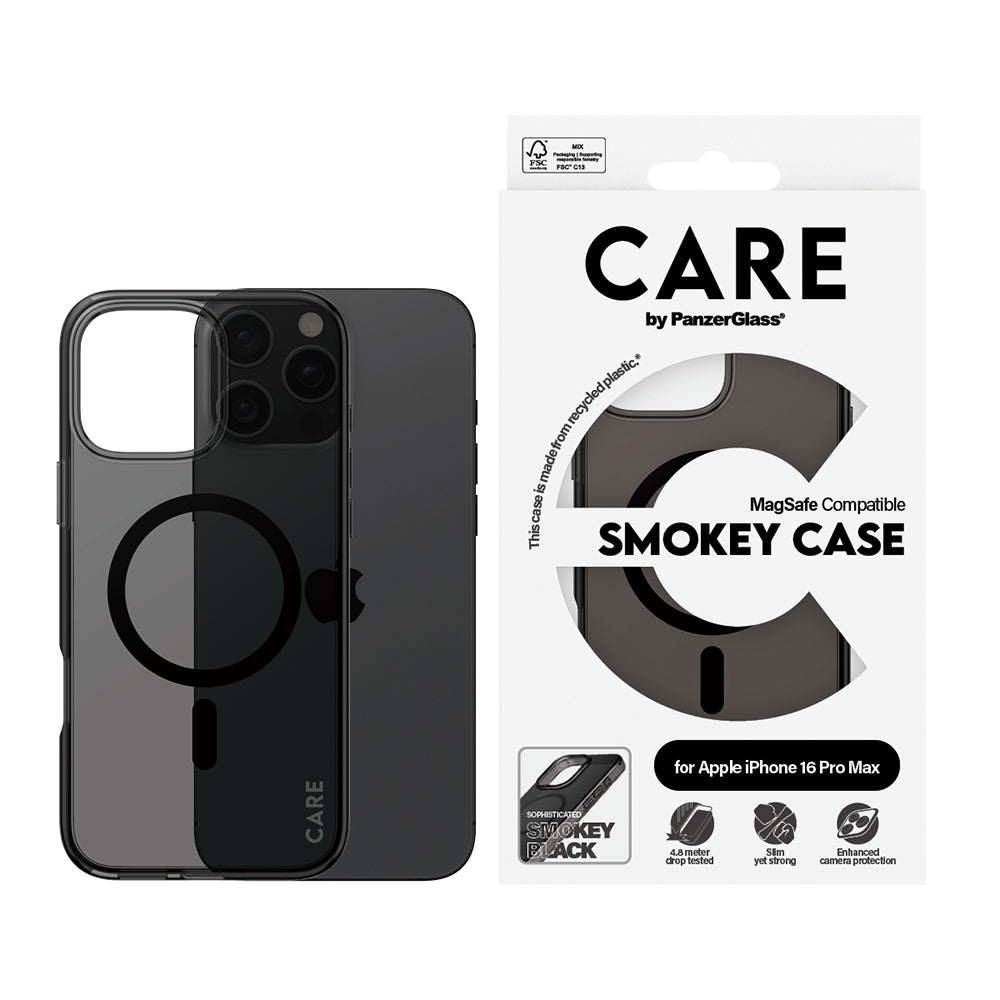 Θήκη MagSafe για Apple iPhone 16 Pro Max, PanzerGlass, Care Urban Combat, Μαύρη