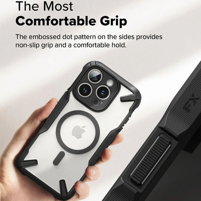 MagSafe Case for Apple iPhone 16 Pro Max, Ringke, Fusion X, Black
