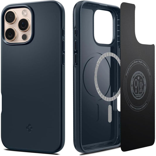 Θήκη MagSafe για Apple iPhone 16 Pro Max, Spigen, Thin Fit, Μπλε