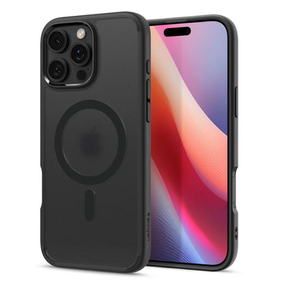 Θήκη MagSafe για Apple iPhone 16 Pro Max, Spigen, Ultra Hybrid, Μαύρη Ματ ACS08003